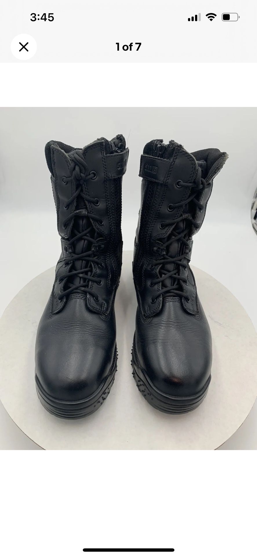 Tactical Series 5.11 Side Zip Boots