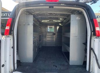 Adrian Steel shelf Package For Chevy Express And GMC Savana