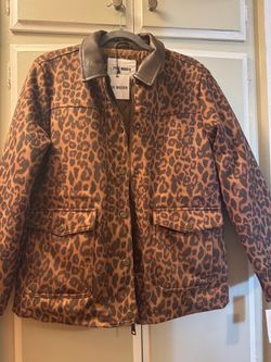 Leopard print jacket