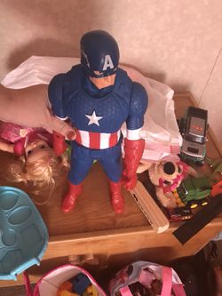 Captain America toy large one