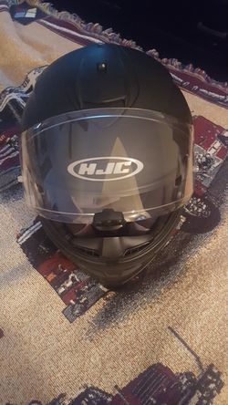 Full Face Motorcycle Helment (Tinted Visor) & Riding Jacket