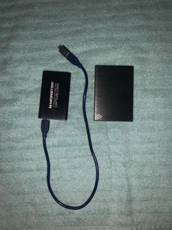 Capture Card & SeaGate BackUp Plus HardDrive Portable Plus