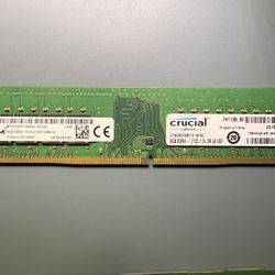 Crucial 8gb DDR 4 PC 1700 Desktop Memory