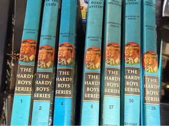 Hardy Boys Series Vintage Book Lot
