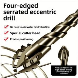 Coated Masonry Serrated Drill Bits - 12 Bits - $5 - Brooklyn, NY