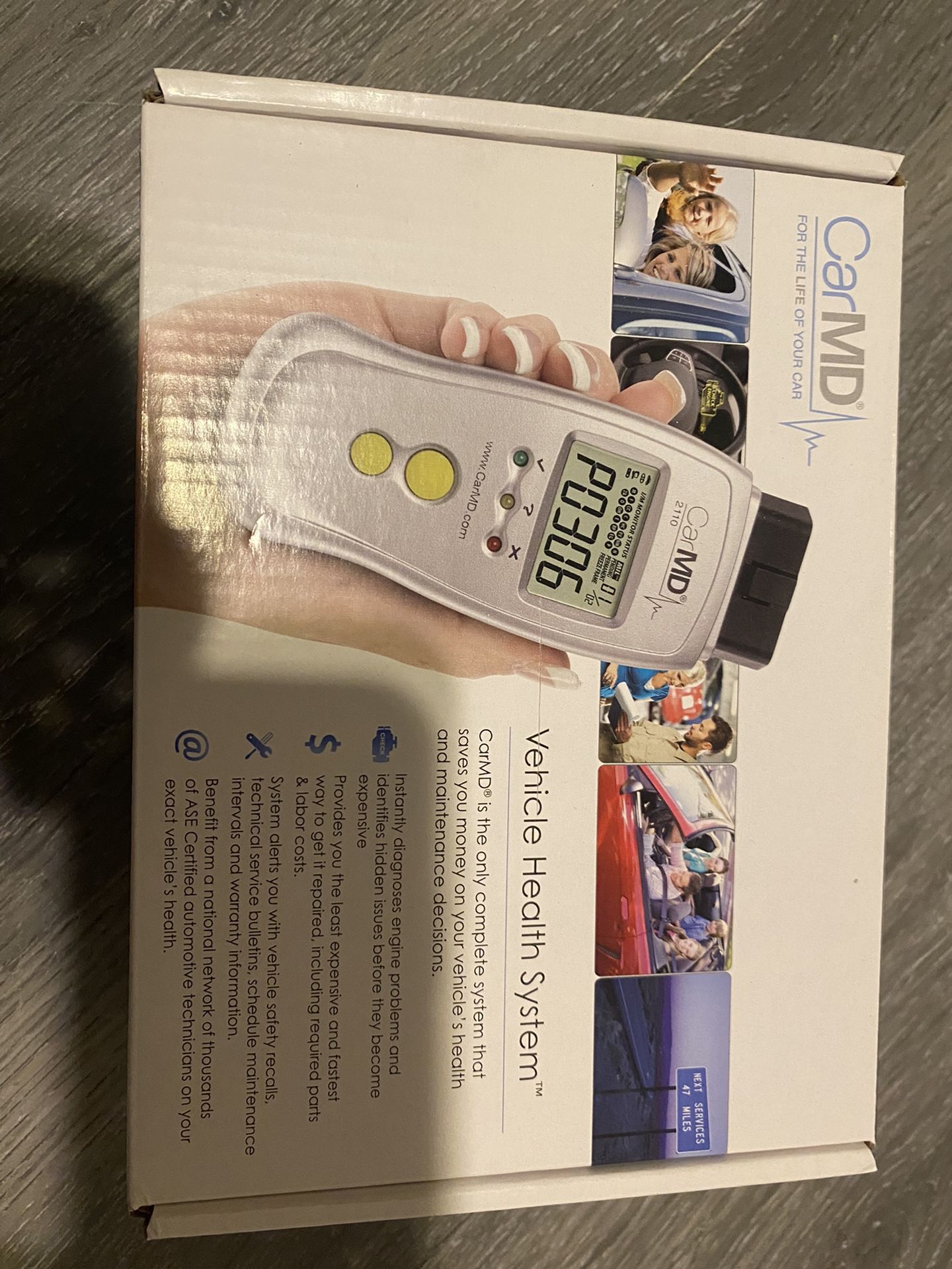 CarMD Vehicle Health System Check