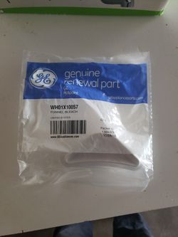 GE Washer Part- Bleech Funnel