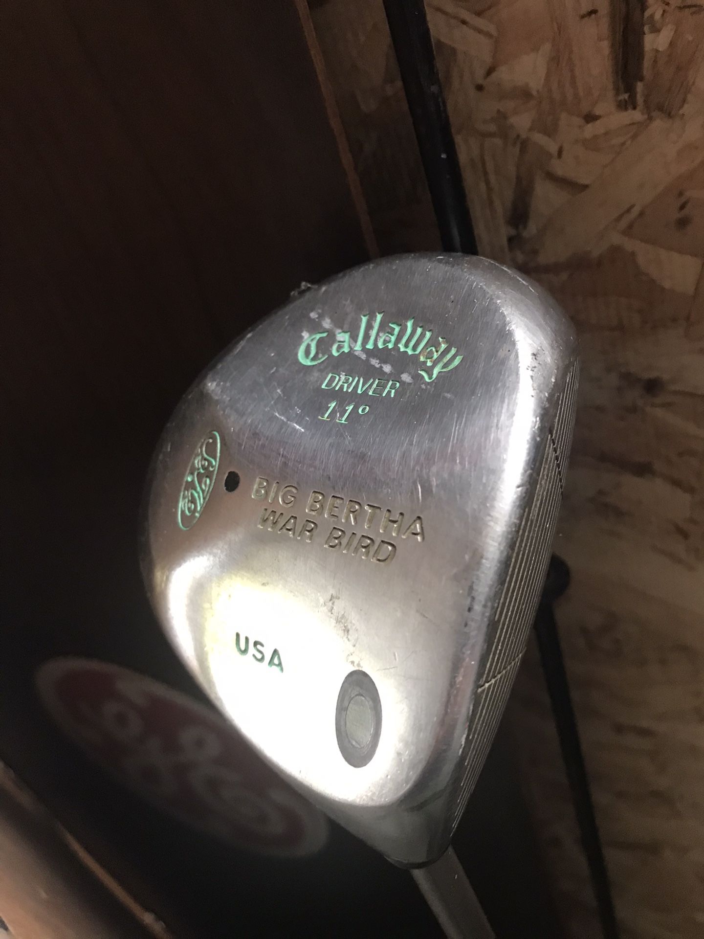 Callaway big Bertha warbird golf driver. 11 degree. Adult right handed.