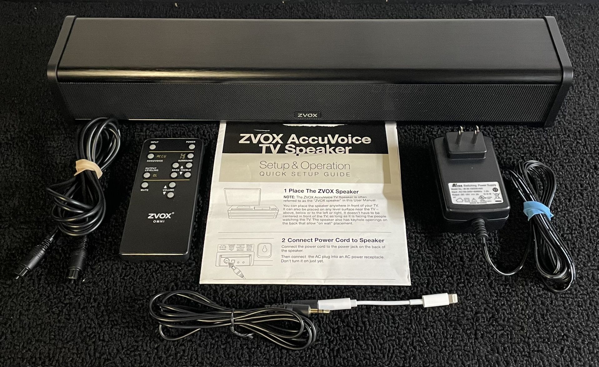 ZVOX AccuVoice TV Speaker