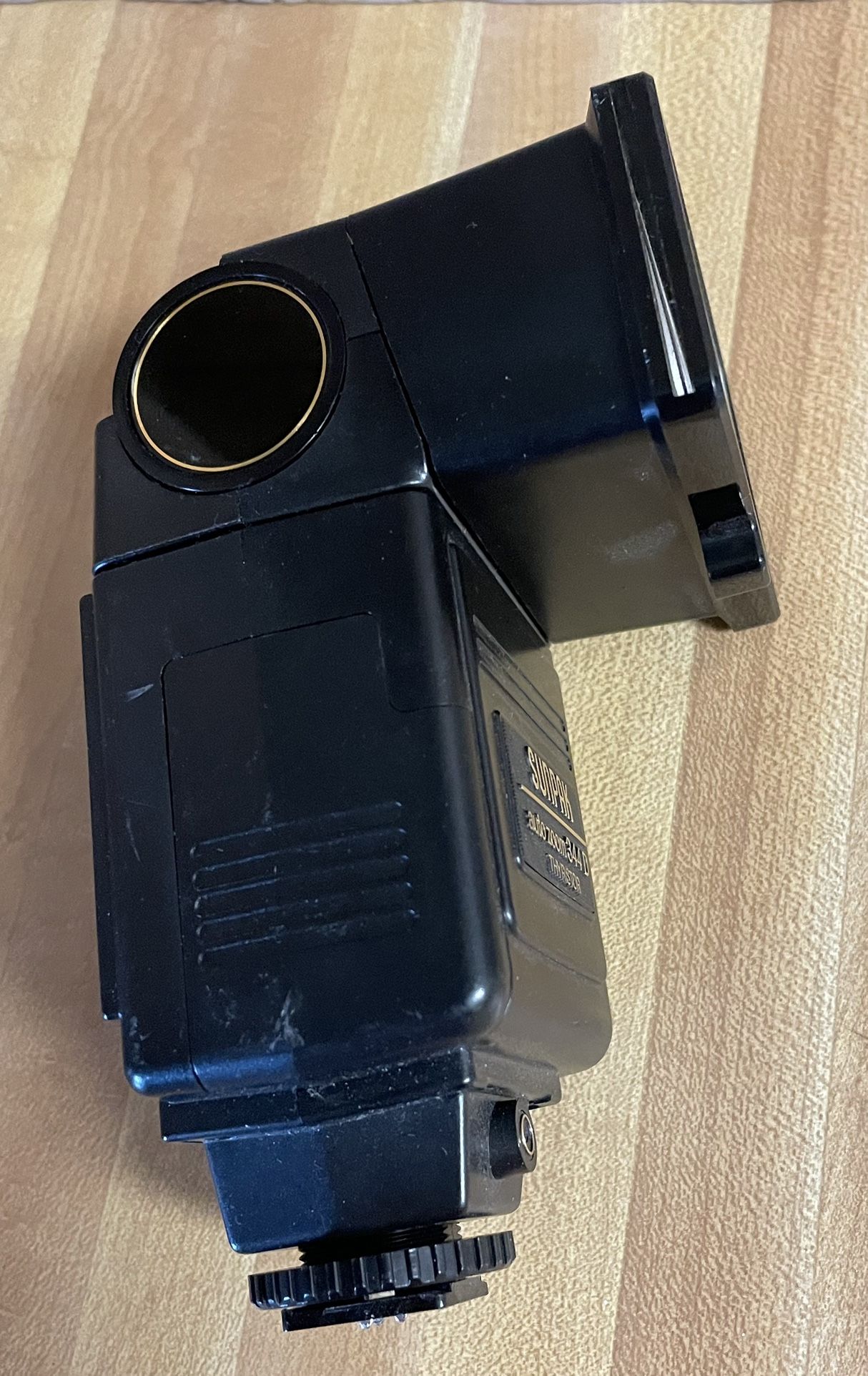 SUNPAK 344D Auto Zoom THYRISTOR Dedicated Flash For Canon Cameras - UNTESTED