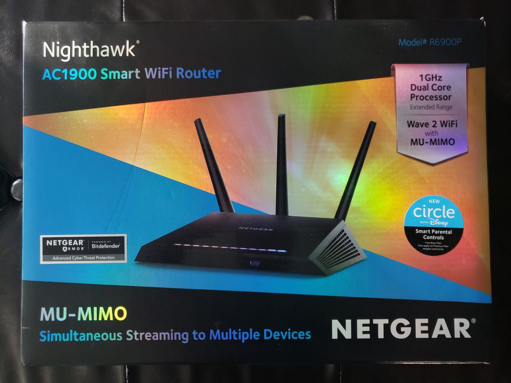 Nighthawk AC1900 wifi router - barely used