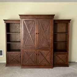 Solid Rosewood Entertainment Center 