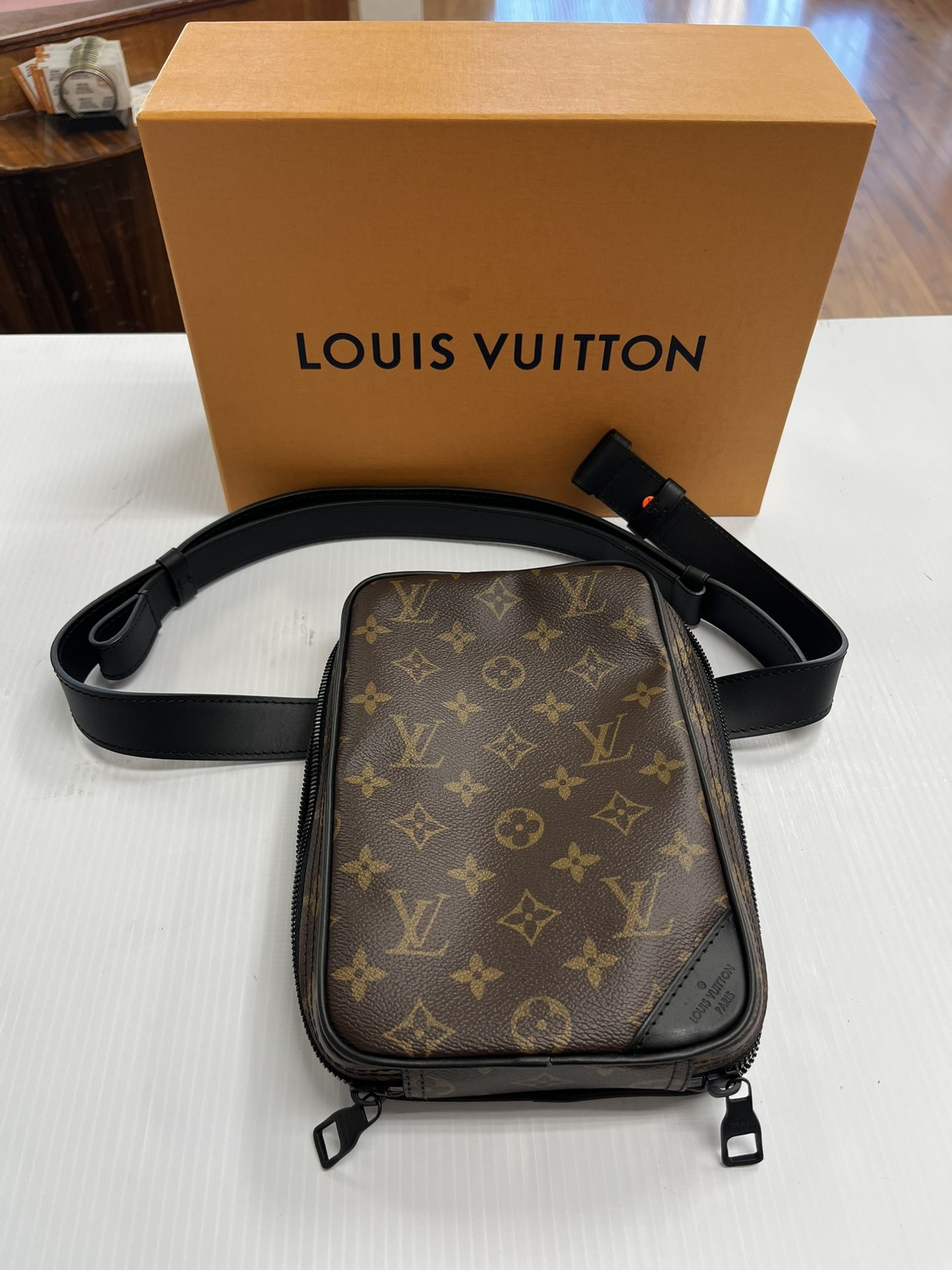 LOUIS VUITTON VIRGIL ABLOH HARNESS, IN GOOD CONDITION WITH BOX, ENTRUPY VERIFIED