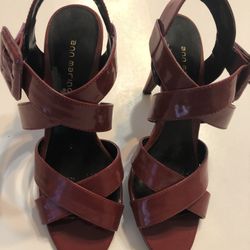 Ann Marino Red Heels Size 8M