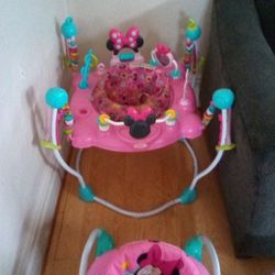 Mini Mouse Bouncer Spin Seat Toy,  Mini Mouse Walker Mini Mouse Rocker Chair