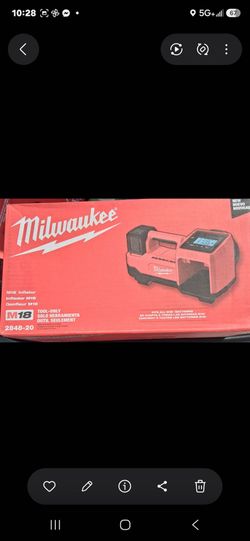 MILWAUKEE INFLATOR