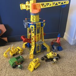 Paw Patrol Construction and Vehicle Lot 