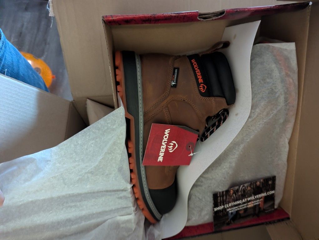 Wolverine Floorhand Steeltoe Waterproof Membrane