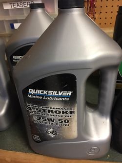 Quicksilver oil