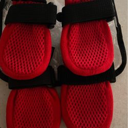 LONSUNEER Paw Protector Dog Boots Set of 4 Breathable Soft Sole Nonslip