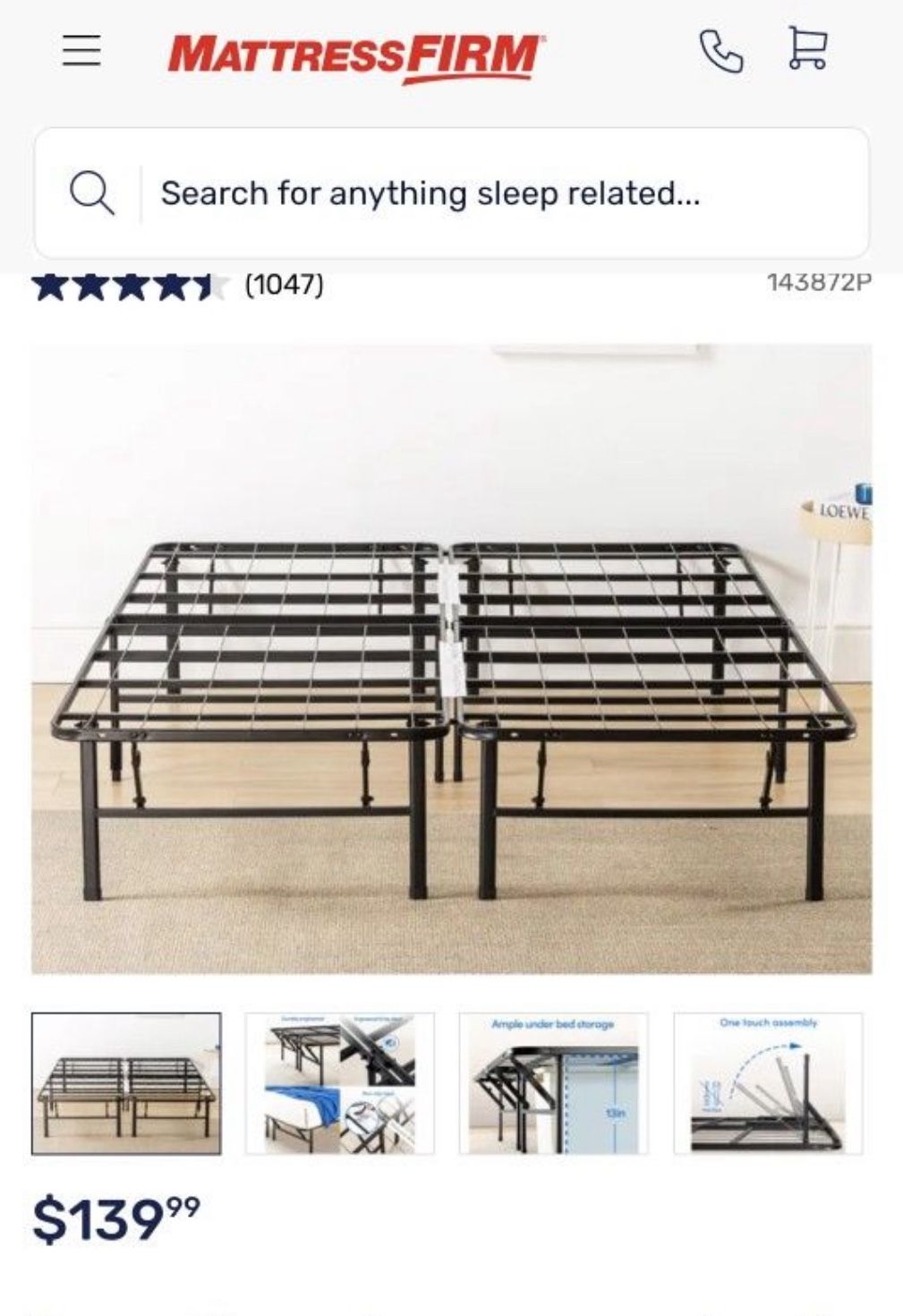 Full Bed Frame
