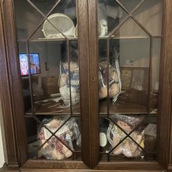 CORNER VINTAGE CABINET 