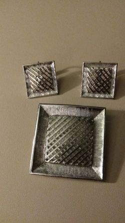 Earrings & Brooch