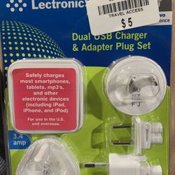 UK, EU, E, F, HK adapter