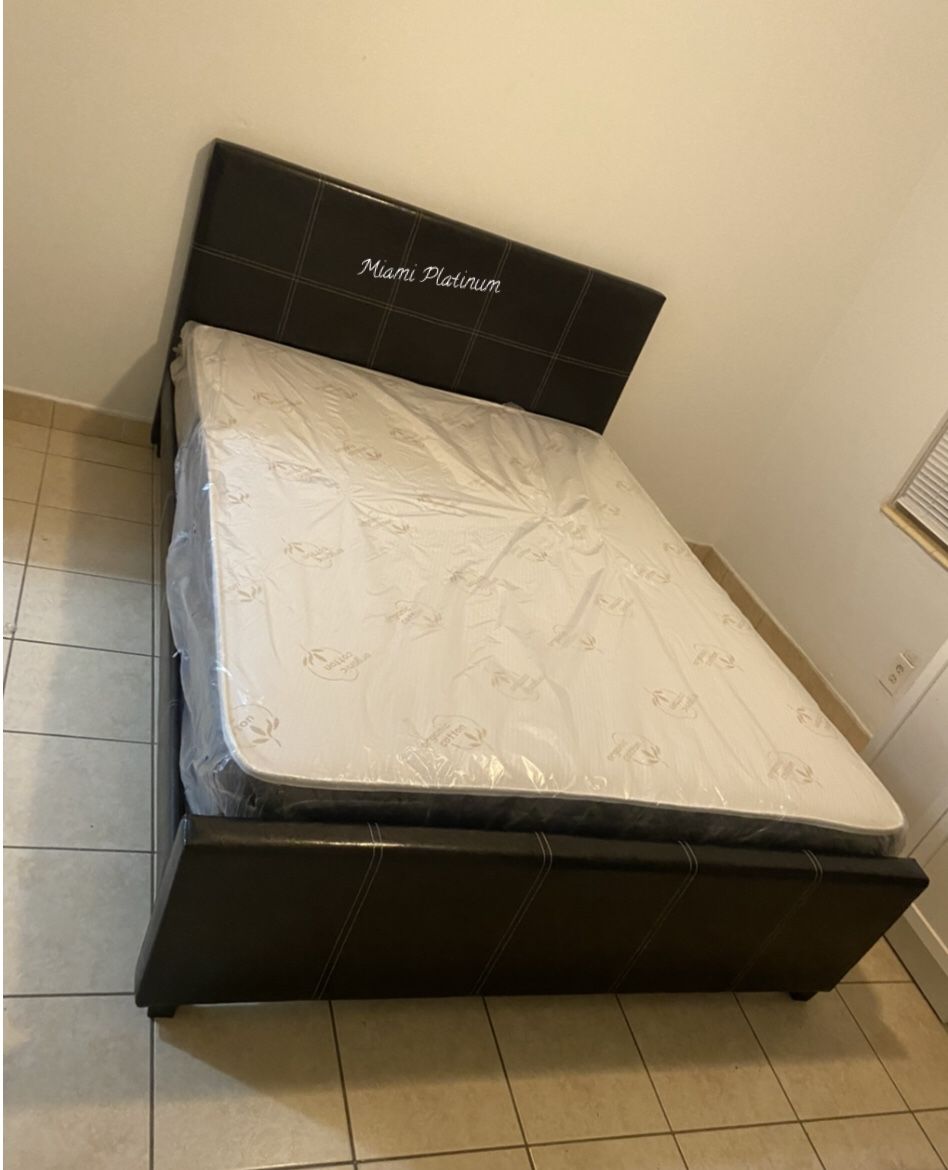 Queen Bed With Mattress /// Financing Available