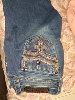 ROCK REVIVAL SKINNY JEANS SIZE 30