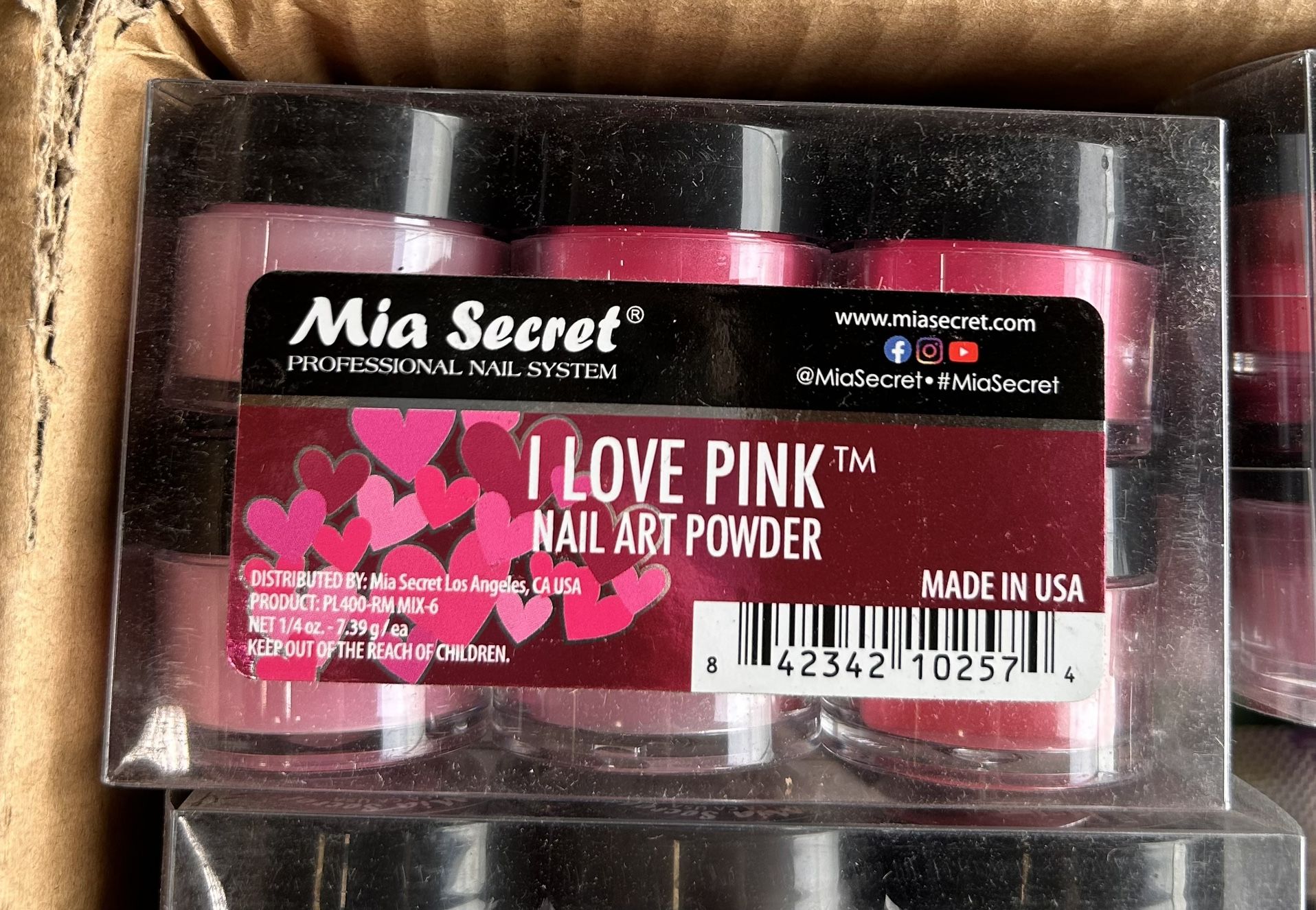 Nail Art Powder Collection 6PC
