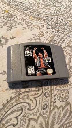 WWF War Zone Nintendo 64 Cartridge