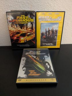 Fast & Furious DVD Bundle – Complete & Tested