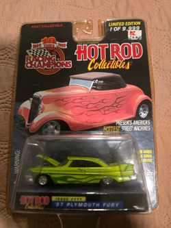 Hot rod 57 plymouth fury