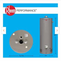 Ruud 50 gallon natural gas water heater