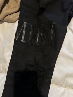 Amiri Patch Fitted Jeans 