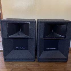 VINTAGE 1990’s DJ 🔊 SPEAKERS - CERWIN - VEGA V-30D