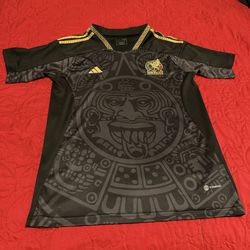 Adidas Mexico Jersey Black And Gold
