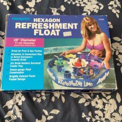 Hexagon Refreshment Float