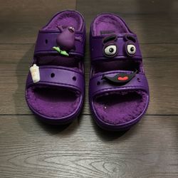 Grimace Crocs Size 8 Men Size 10 Women