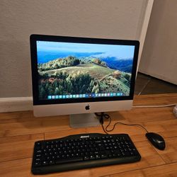22in imac core i5 8gb ram 256gb ssd, logic pro finalcut, Adobe, Ms office, keyboard or best offers