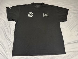 Anti Social Social Club x Gran Turismo Flag Black Size 2XL