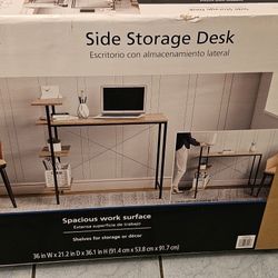 Side Storage Desk