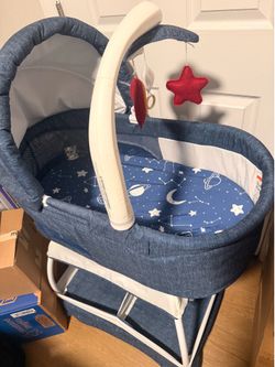 Blue Bassinet