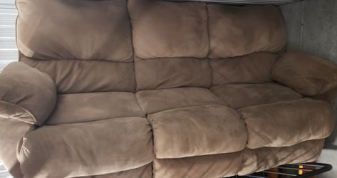 Nice double recliner sofa