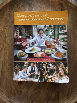 Managing Service And Food And Beverage Operations
