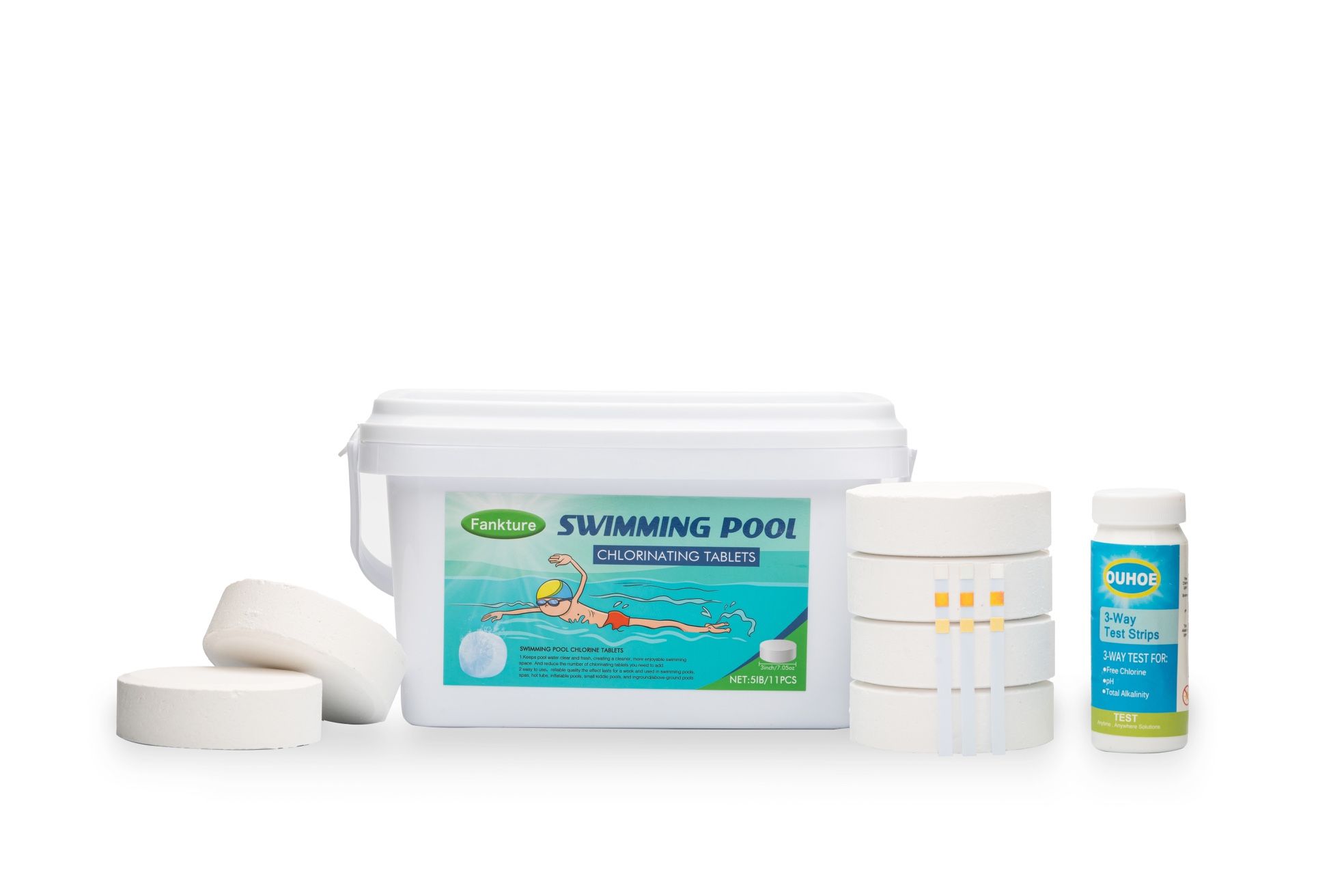 chlorine tablets 3 inch 40LB