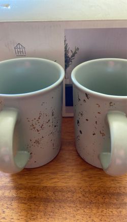 2 BEAUTIFUL COFFEE MUGS In Box