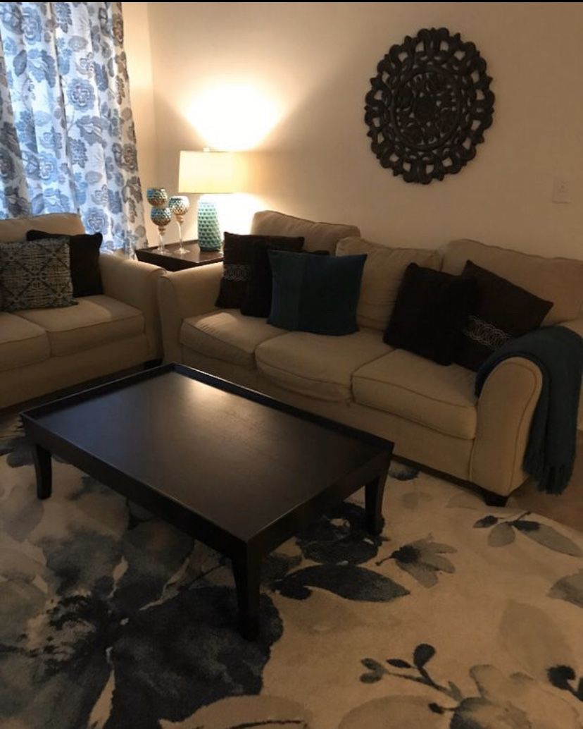 Couch, loveseat and side chair