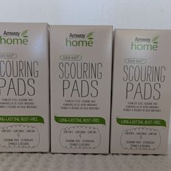 New Amway Home Scouring Pads 4 Ct 